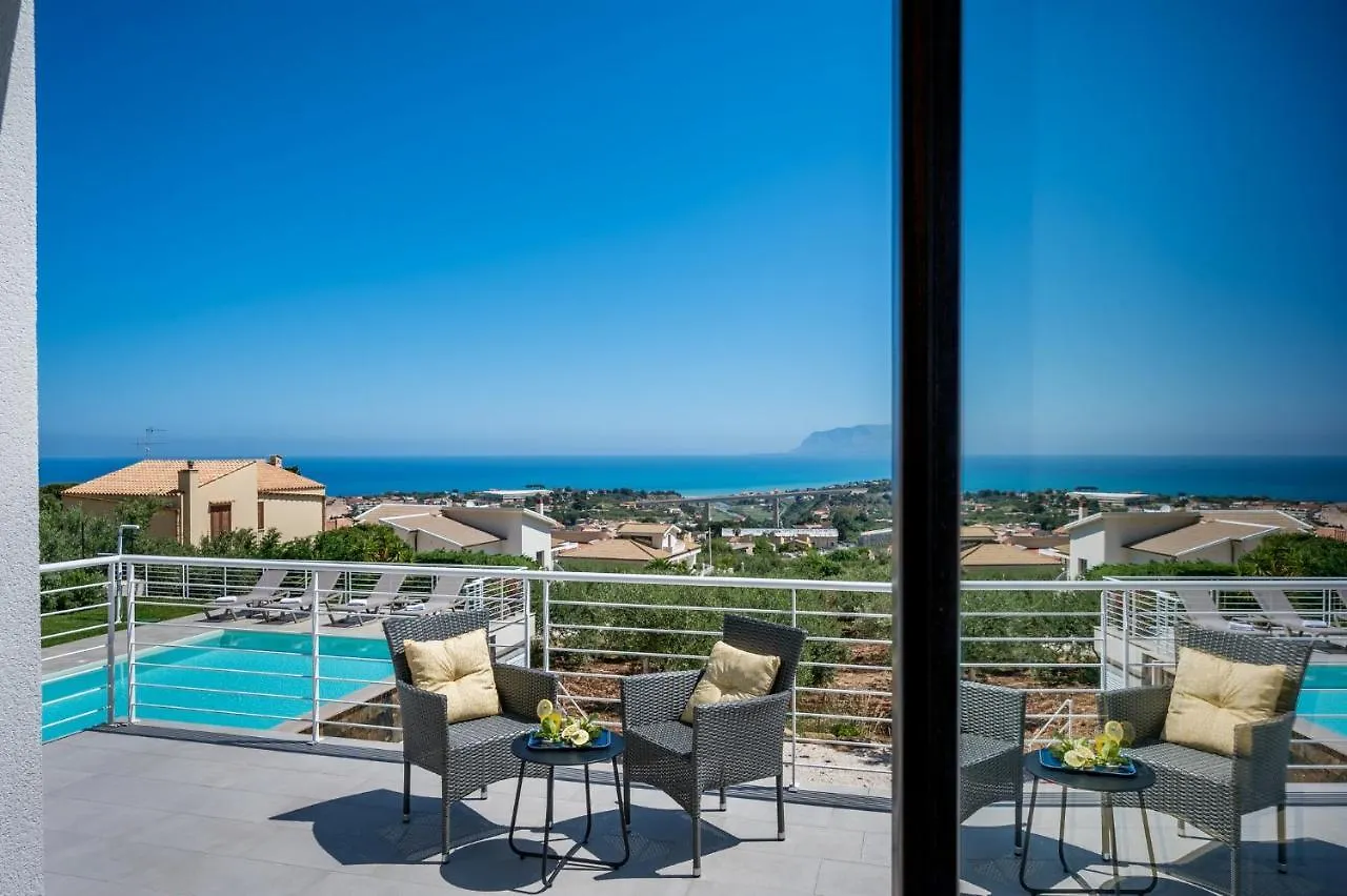 Villa Maria Con Piscina E Vista Mare Castellammare del Golfo Italie