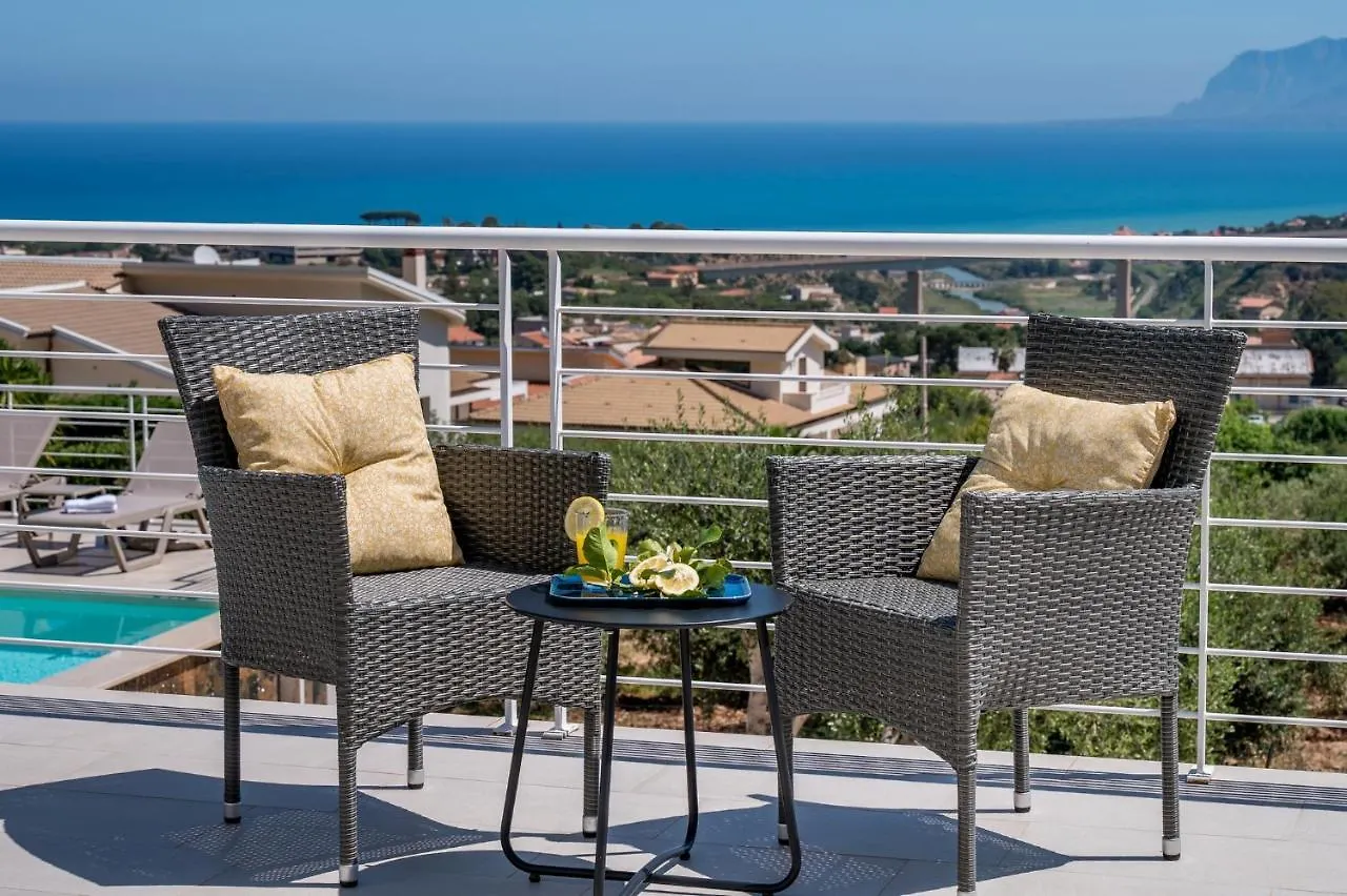 Villa Maria Con Piscina E Vista Mare Castellammare del Golfo