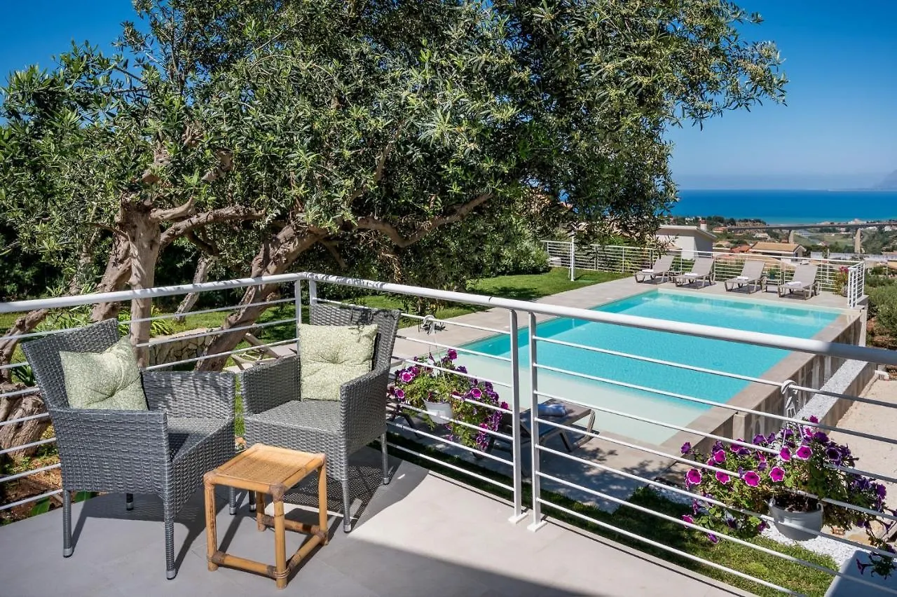 Villa Maria Con Piscina E Vista Mare Castellammare del Golfo